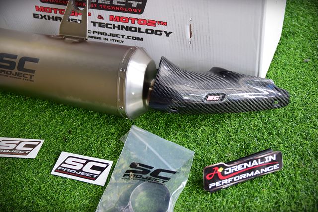 ท่อ SC Project Slip-on Titanium สำหรับ R1200GS 13+ (For Exhibition only)