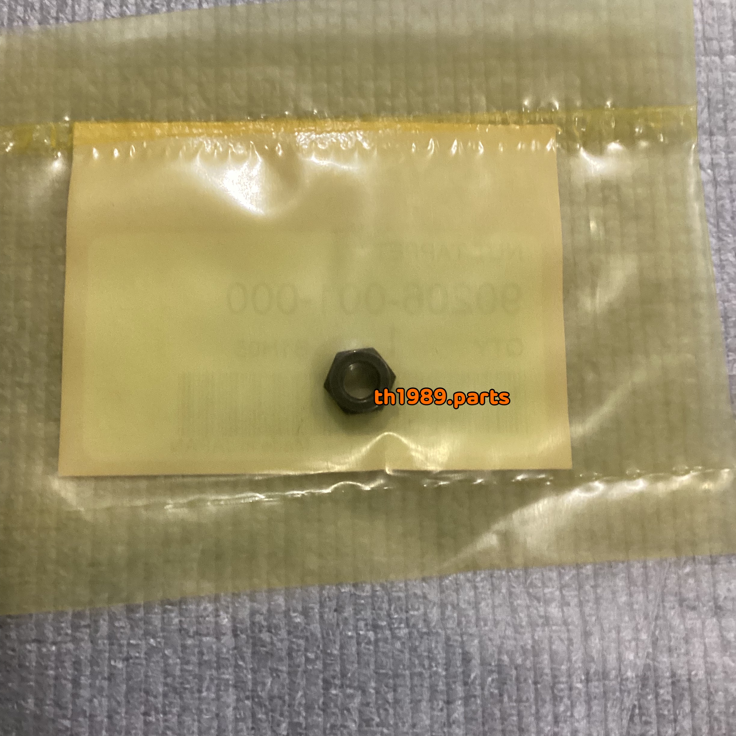 90206-001-000 น็อตล็อกสกรูปรับตั้งวาล์ว DREAM110i 2011, WAVE110i อะไหล่แท้ HONDA