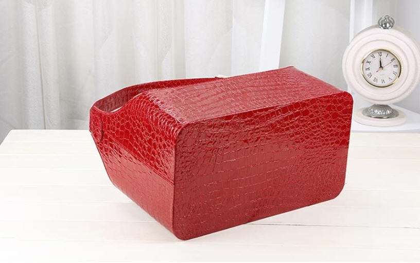 ตะกร้าหนังพรีเมี่ยม,ตะกร้าหนัง PVC,ตะกร้าหนัง,กระเช้าหนัง