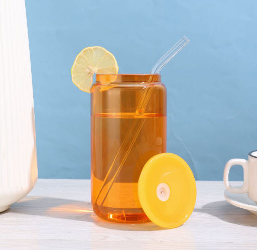 แก้วใส,แก้วใสพร้อมหลอด,แก้วใส1ชั้น,16oz