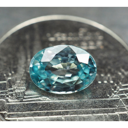เพทาย (Blue Zircon) 1.70 กะรัตสีสวย