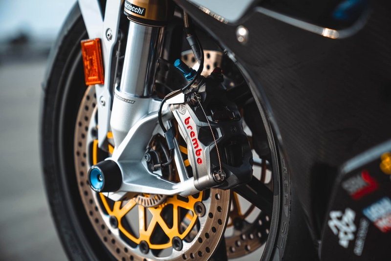 Lightech - กันล้มหน้า+หลัง Wheel Axle Sliders สำหรับ S1000RR 2020+