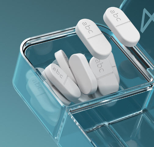 กล่องใส่ยา,กล่องยา,กล่องใส่ยา7วัน,กล่องใส่ยา7ช่อง,BPA FREE