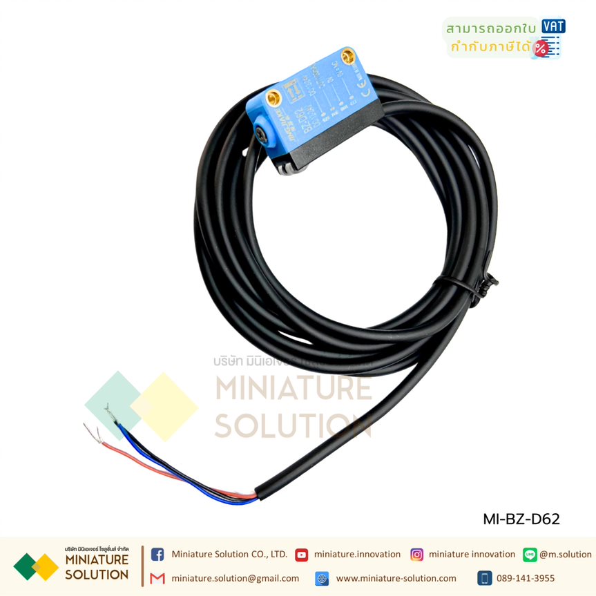 JINGJIAKE BZ-D62 NPN/ BZ-D62 PNP Reflective Photoelectric Sensor Detecting Range 40~600mm, 12~24VDC BZ E3Z-D61 R61 T61 เซนเซอร์ตรวจจับวัตถุ