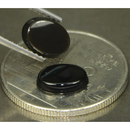 พลอยสปิเนล (Black Spinel) 1.80 กะรัต 2 ชิ้น