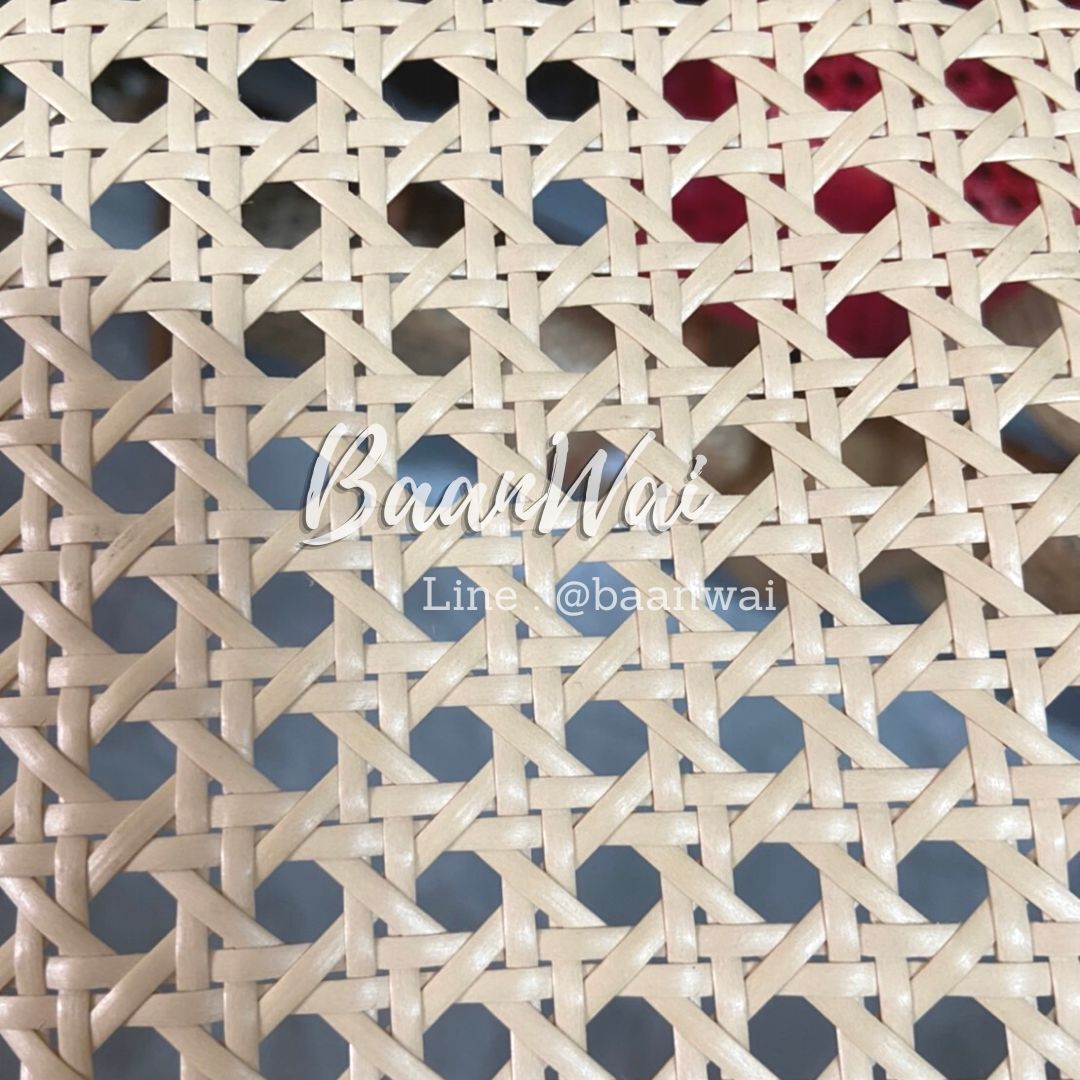 แผ่นหวายสาน หวายเทียม GH-222 PVC (สั่งสินค้า Line:@baanwai)