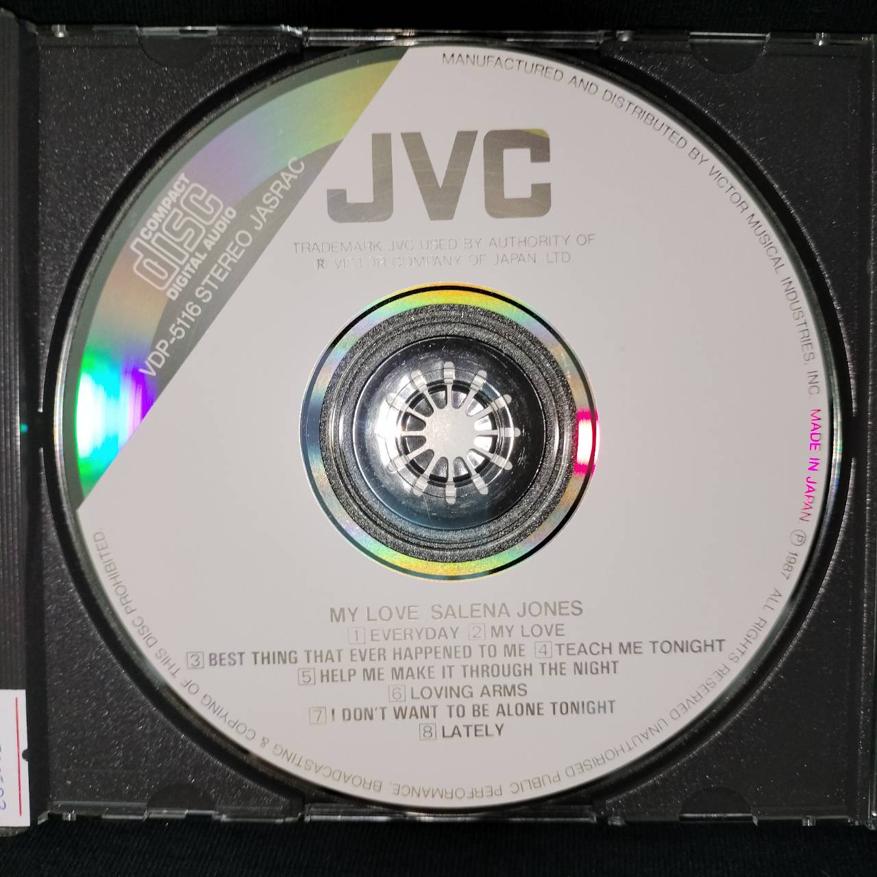 Salena Jones – My Love / JAPAN / ปกในมีรอยปากกา / แผ่นดี