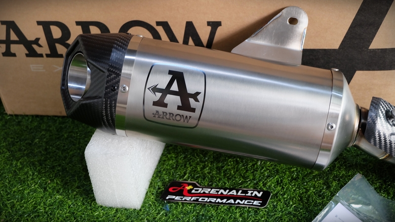 ท่อ Arrow รุ่น Indy race สำหรับ Monster 937 (For Exhibition only)