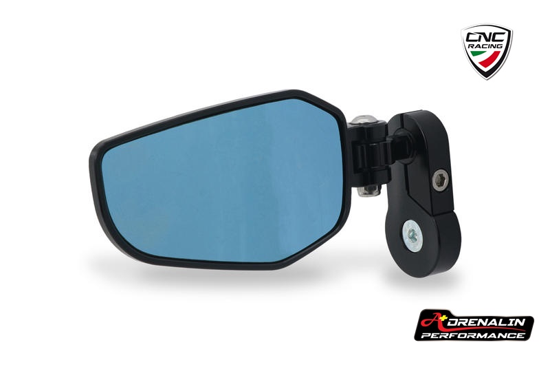 กระจกปลายแฮนด์ cnc racing รุ่น Evo ทรง arrow พับได้ ใส่รถได้ทุกรุ่น ราคาคู่ละ