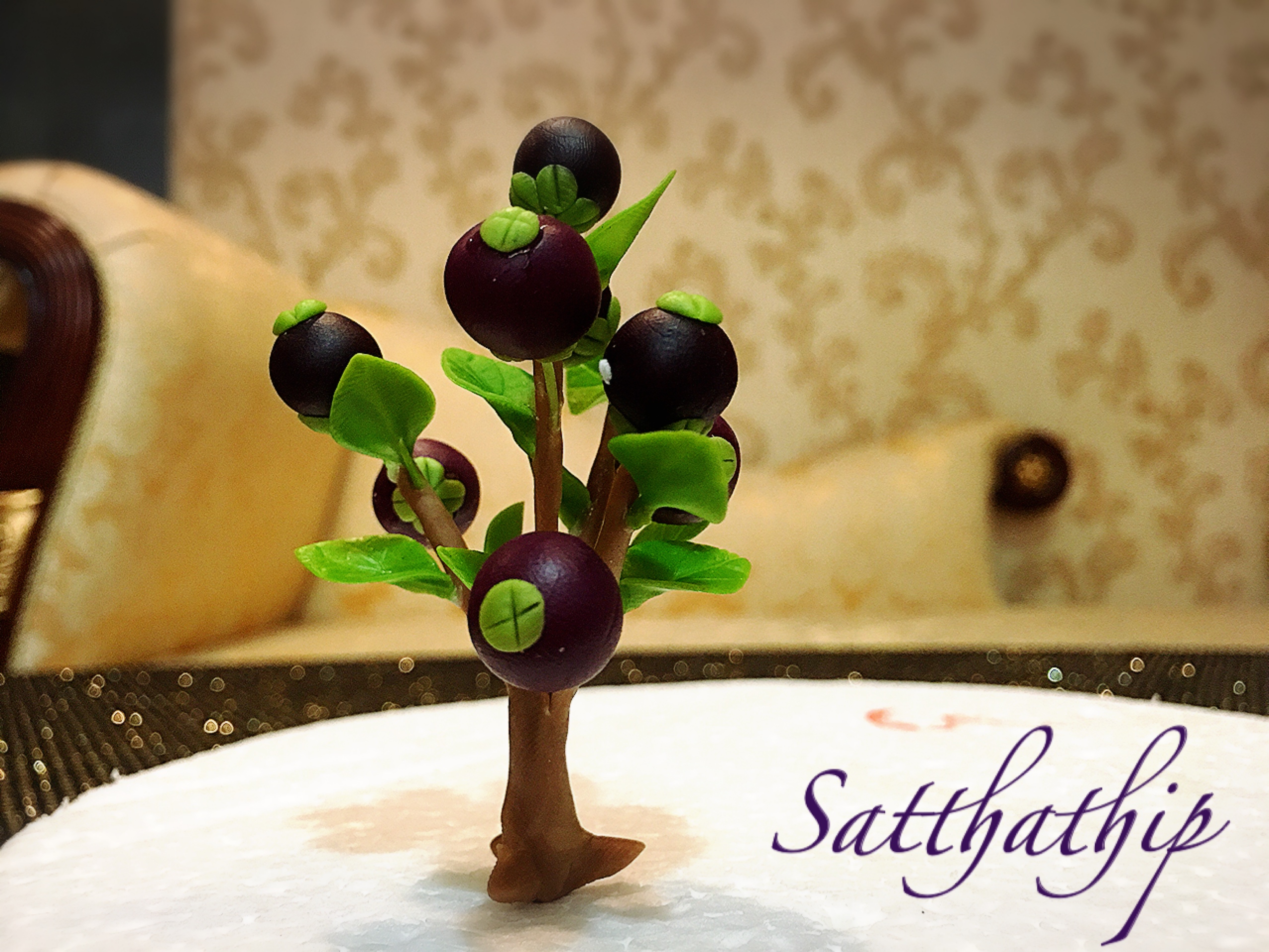 โมเดลต้นมังคุด - โมเดลต้นไม้ - Tree model