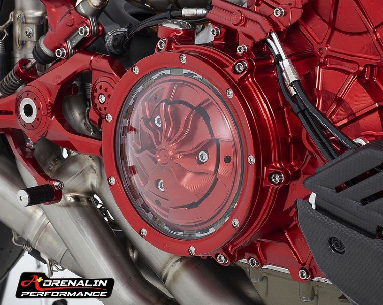 ครอบคลัทช์ใส Motocorse สำหรับ Panigale V4 V4S V4R 2025+