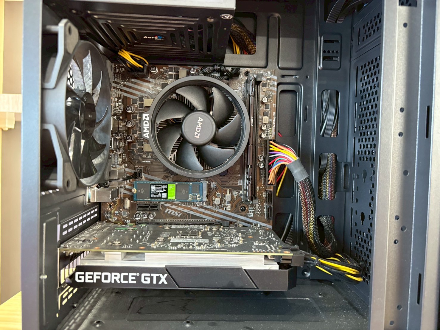 PC ประกอบ Ryzen 5 4600G / GTX 1650 / RAM 16GB / SSD 500GB