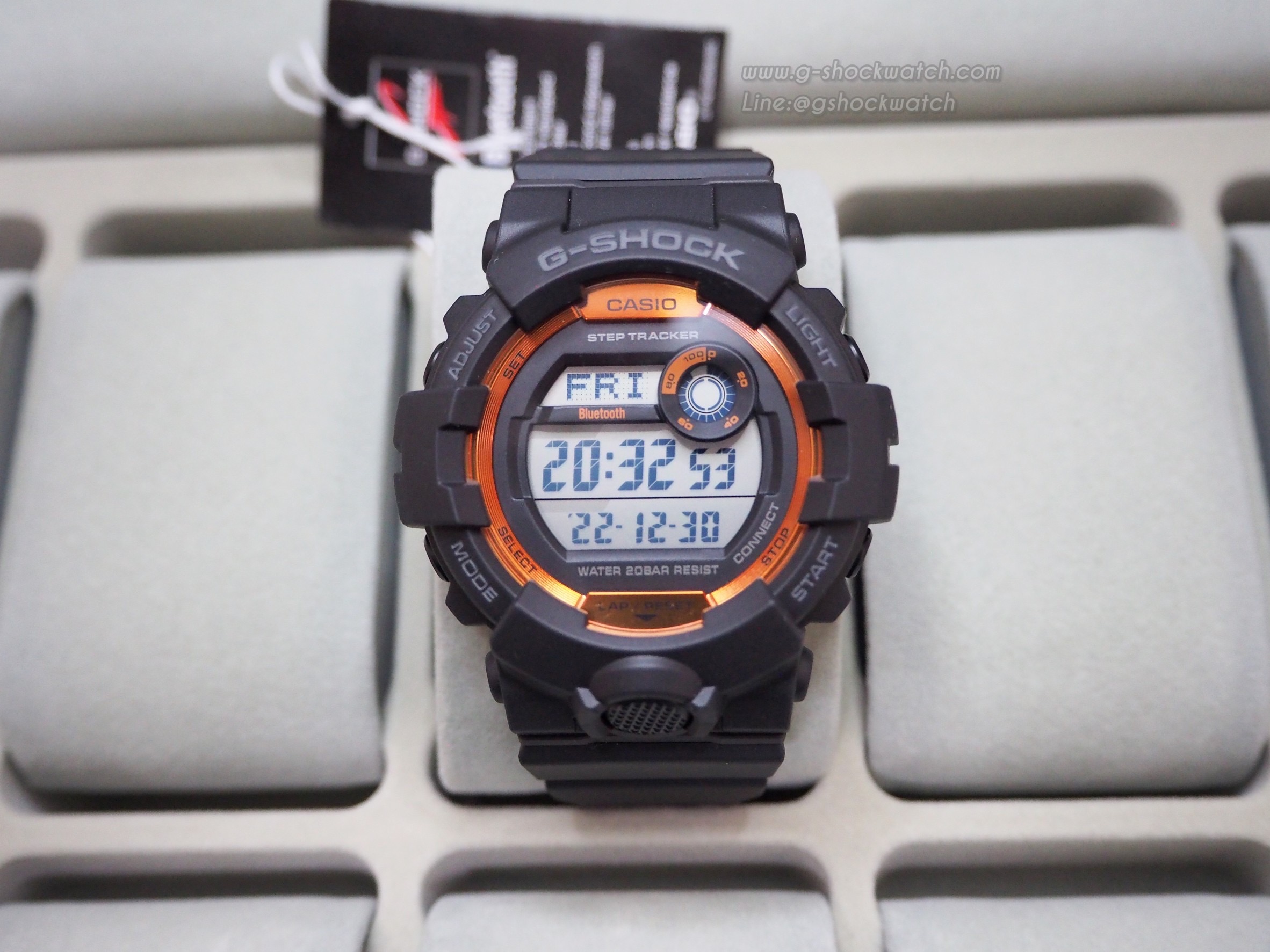 CASIO G-SHOCK นาฬิกาข้อมือ นาฬิกากันน้ำ นาฬิกาของแท้ ประกันศูนย์ CMG 1 ปี รุ่น GBD-800SF-1