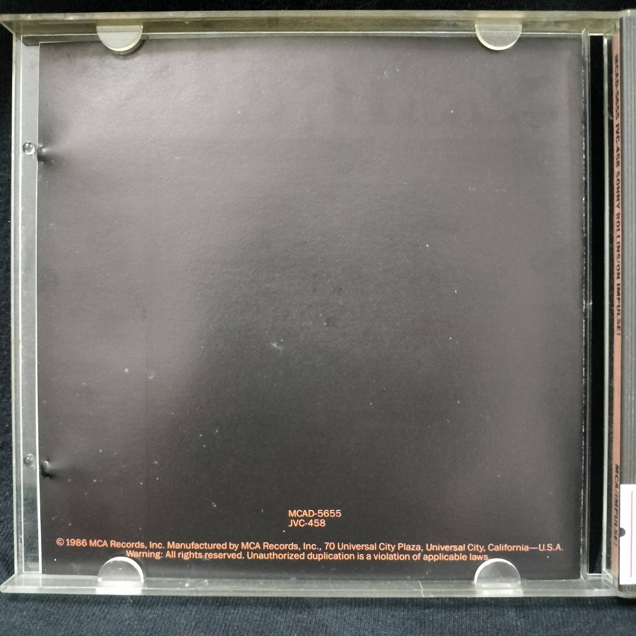 Sonny Rollins – On Impulse! / JAPAN / แผ่นดี