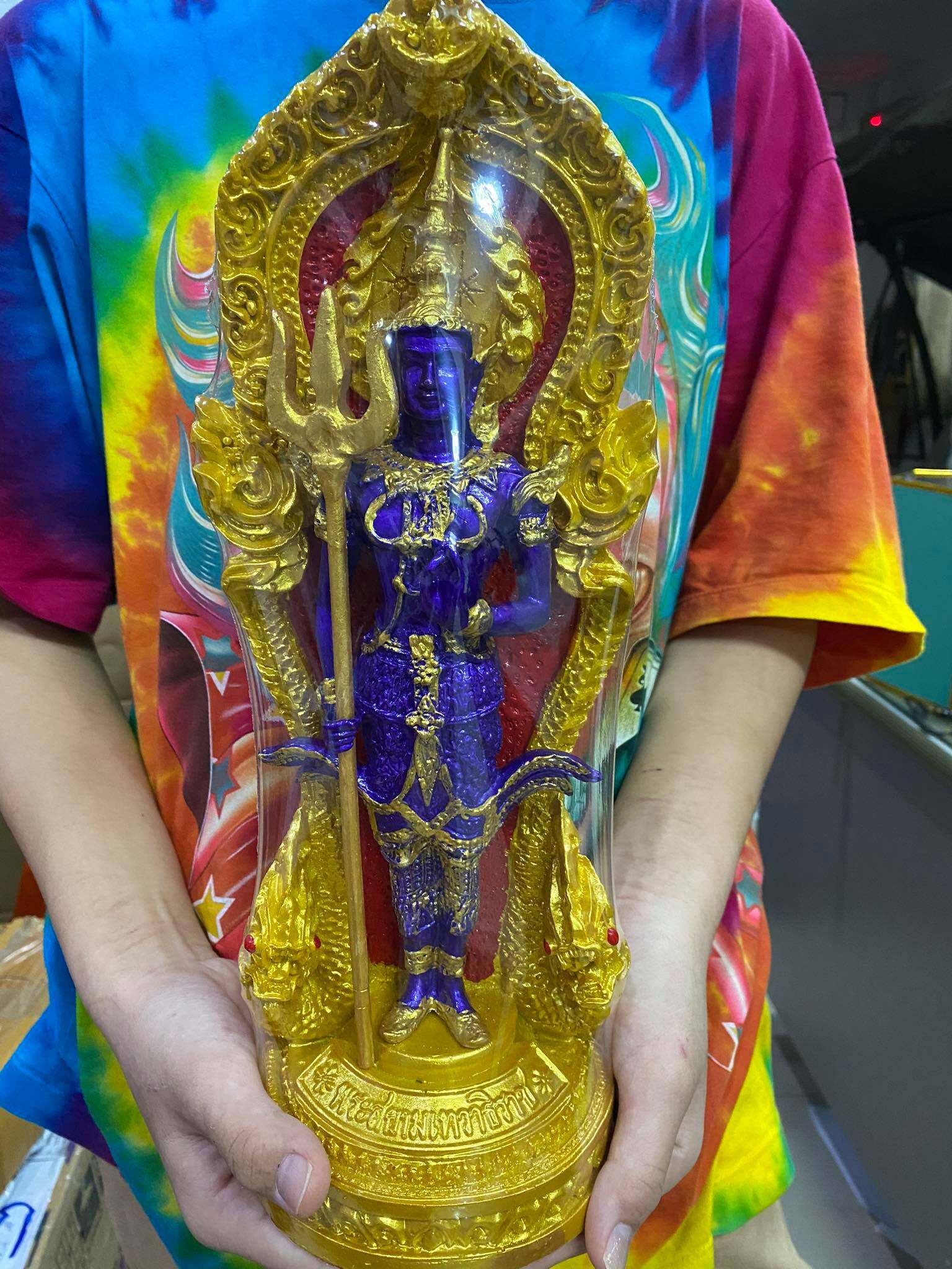 พระสยามเทวาธิราช สูง 14 นิ้ว