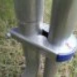 แทรมโพลีน สปริงบอร์ด 13ฟุด(3.96ม)สีชมพู 6ขา