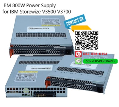 IBM 800W, Redundant Power Supply, for IBM Storwize, V3500, V3700