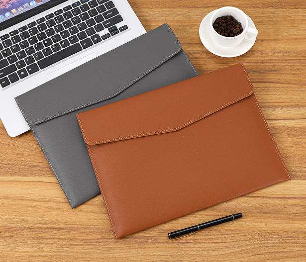 แฟ้ม,แฟ้มกระเป๋าPU,แฟ้มกระเป๋าหนังPU,ซองหนังPUใส่เอกสาร,ขนาด33*24cm