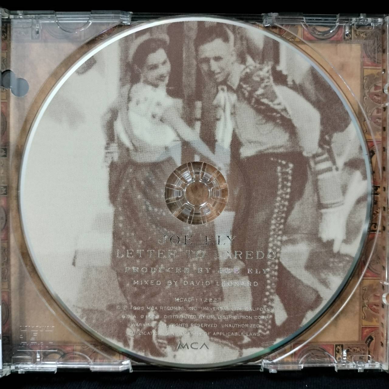 Joe Ely – Letter To Laredo / USA / ปกเจาะ / แผ่นสวย