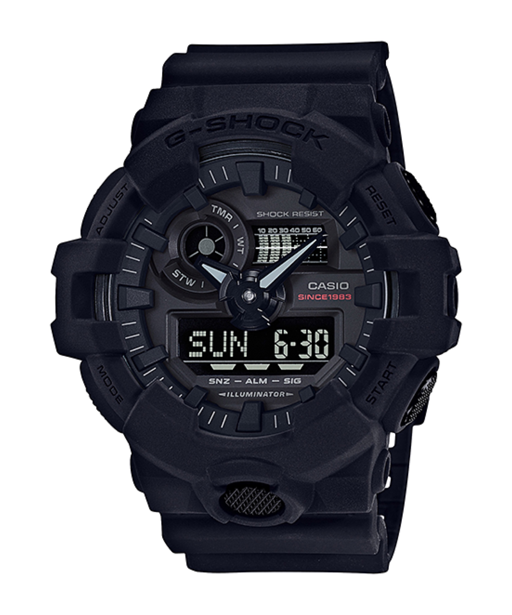 CASIO G-SHOCK นาฬิกาข้อมือ นาฬิกากันน้ำ นาฬิกาของแท้ ประกันศูนย์ CMG 1 ปี รุ่น GA-735A-1A