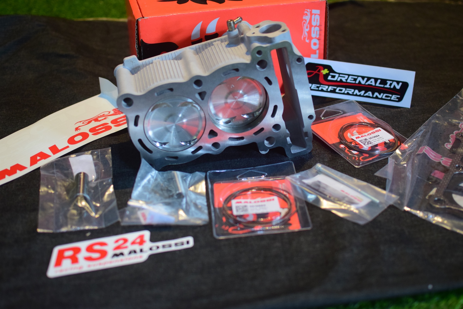 Malossi ชุดอัพซีซี จาก 530 เป็น 560cc ลูกสูบใหญ่ขึ้นพร้อมเสื้อ