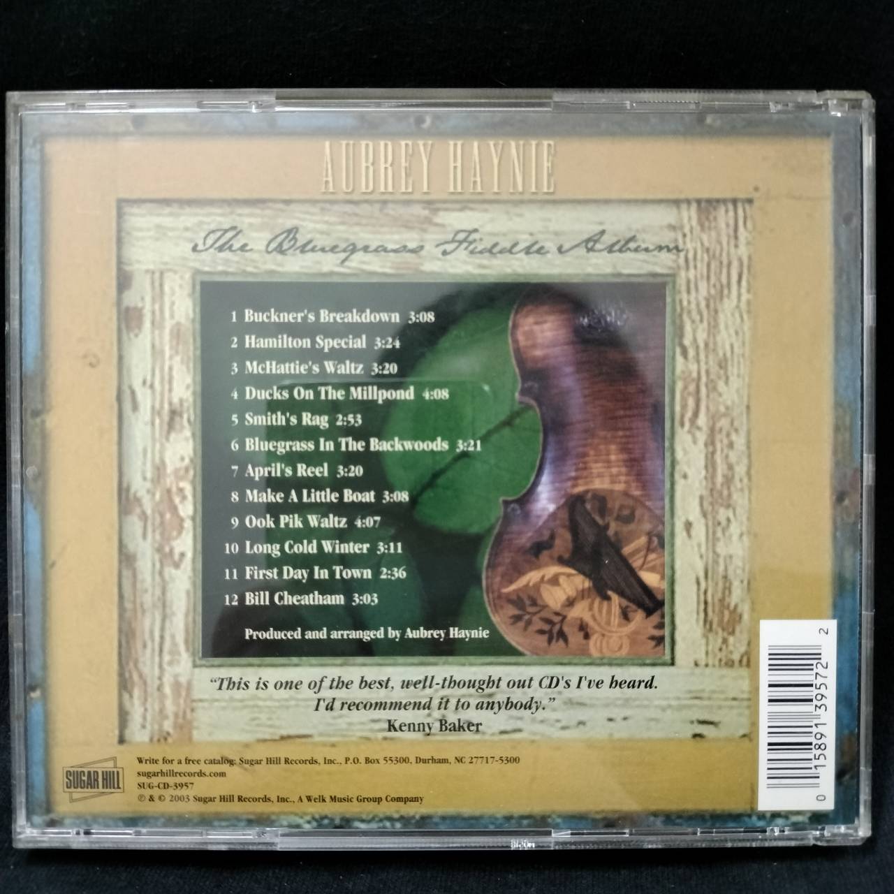 Aubrey Haynie – The Bluegrass Fiddle Album / USA / แผ่นสวย