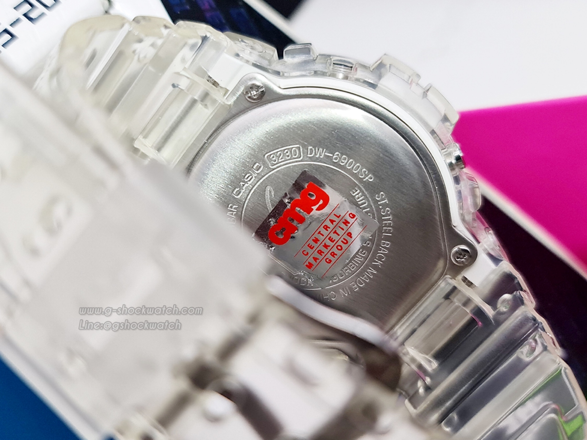 CASIO G-SHOCK นาฬิกาข้อมือ นาฬิกากันน้ำ นาฬิกาของแท้ ประกันศูนย์ CMG 1 ปี รุ่น DW-6900SP-7D