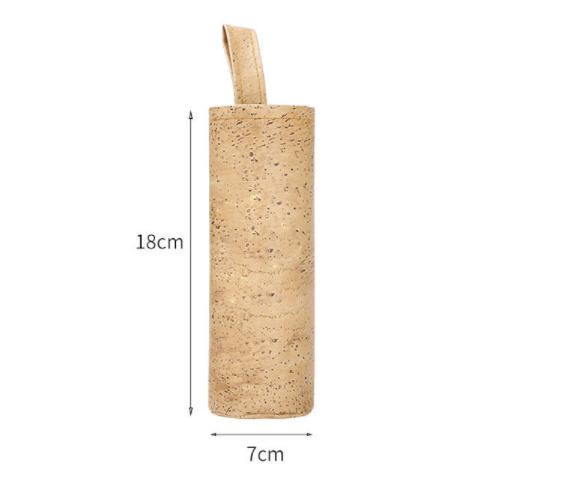 ปลอกแก้วน้ำ,กระเป๋าใส่แก้วน้ำ,ที่หุ้มแก้ว,PU,ขนาด18x7CM