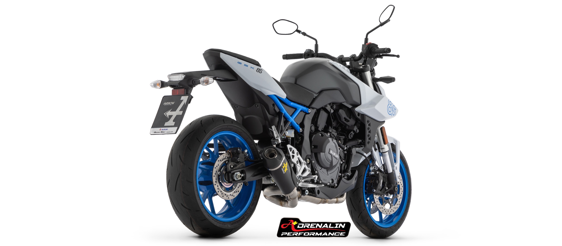 ท่อ Arrow ฟูล คอแสตนเลส สำหรับ GSX8-S GSX8-R made in italy (For Exhibition only)
