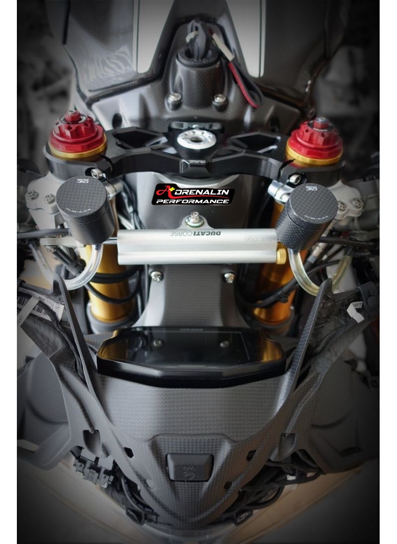 กระปุกน้ำมันคาร์บอน เบรค/คลัทช์ cncracing สำหรับ Hyper 821 939 ผลิตจากคาร์บอนเคฟล่าห์