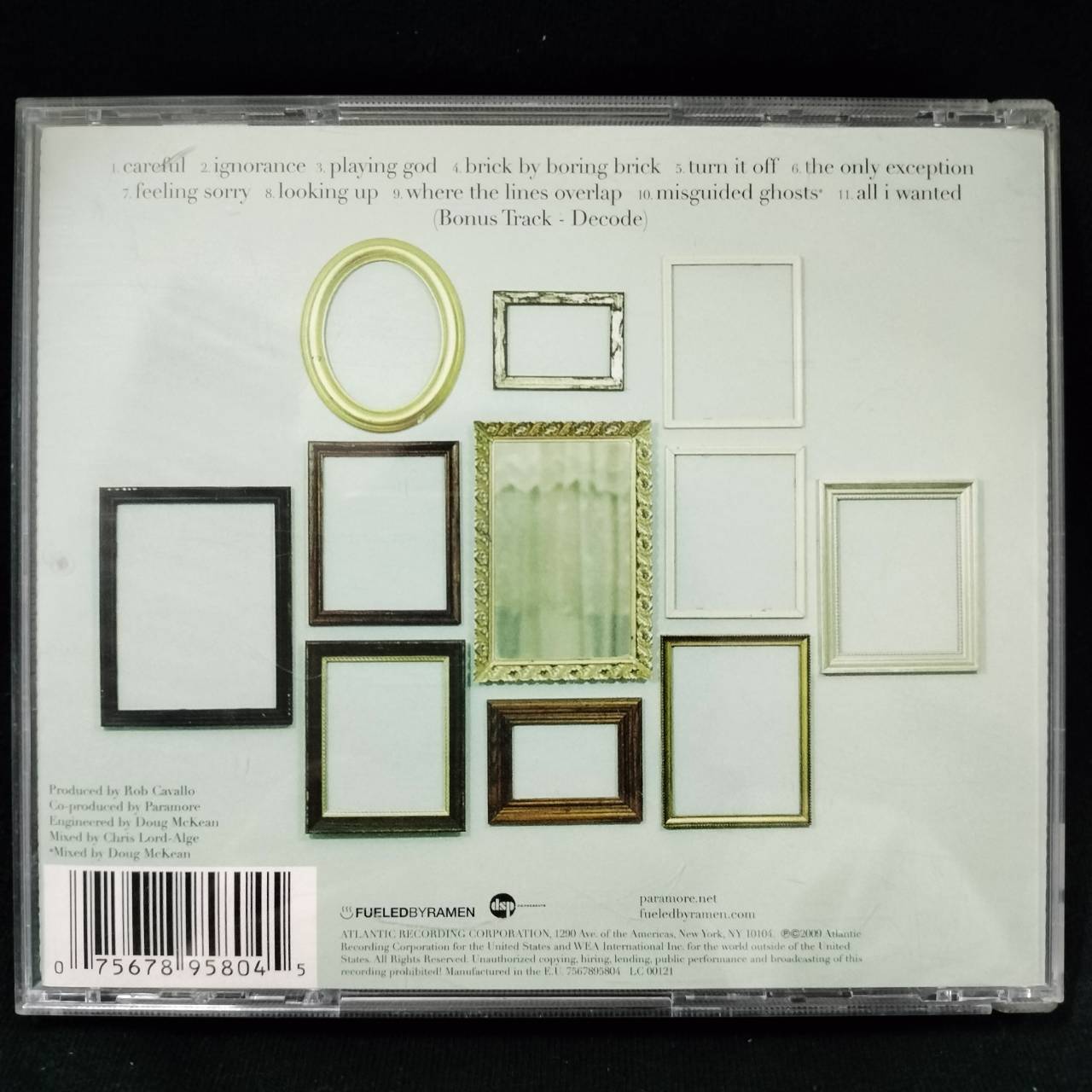 Paramore – Brand New Eyes / EU / แผ่นสวย