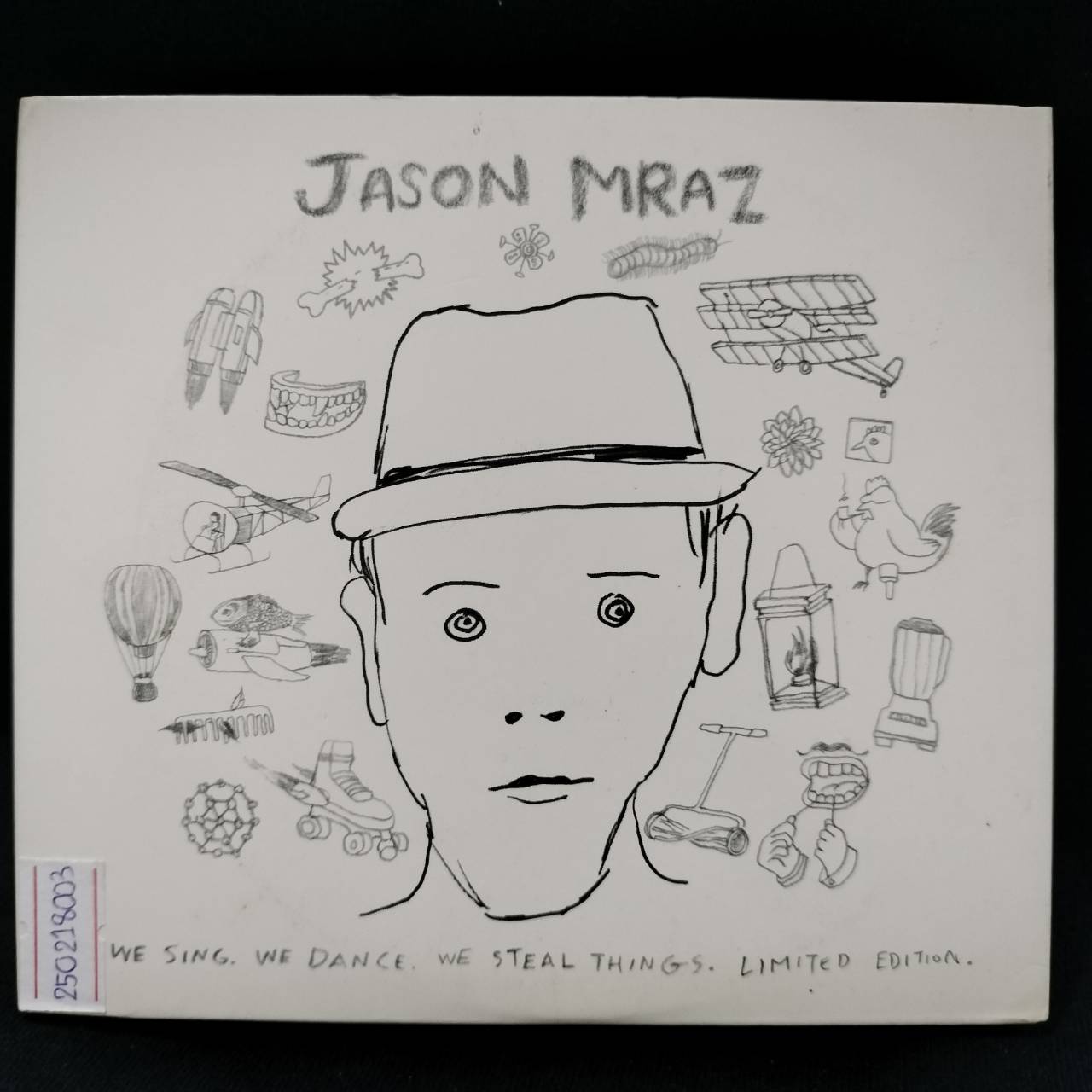 Jason Mraz – We Sing, We Dance, We Steal Things / THAILAND / กล่องกระดาษเก่าเก็บบ้าง / 2CD+1DVD / แผ่นดี