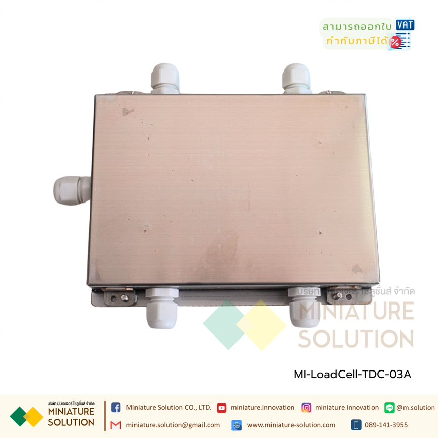 AUTODA โหลดเซลล์ กล่องรวมสัญญาณโหลดเซลล์ Load Cell Junction Box 4ch Input TDC-01 /TDC-03Aเครื่องชั่งรถบรรทุก เครื่องชั่งแบบตั้งพื้นขนาดเล็ก อุปกรณ์ชั่งน้ำหนัก