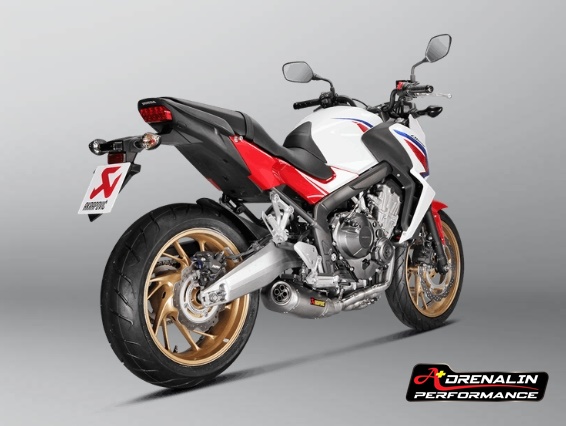 ท่อ Akrapovic full system (Titanium) ปลาย 4 รู สำหรับ CB650 R 2019+ (for exhibition only)