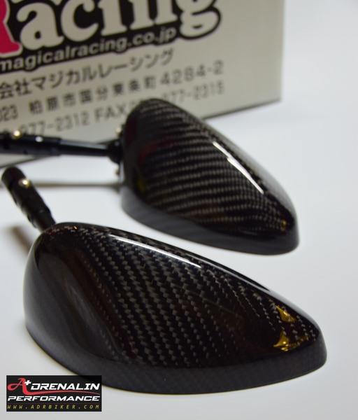 Magical Racing กระจกข้างคาร์บอน ชนิดตัดแสง (Racer Replica Mirrors)
