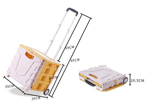 ตะกร้า,ตะกร้าแบบมีล้อ