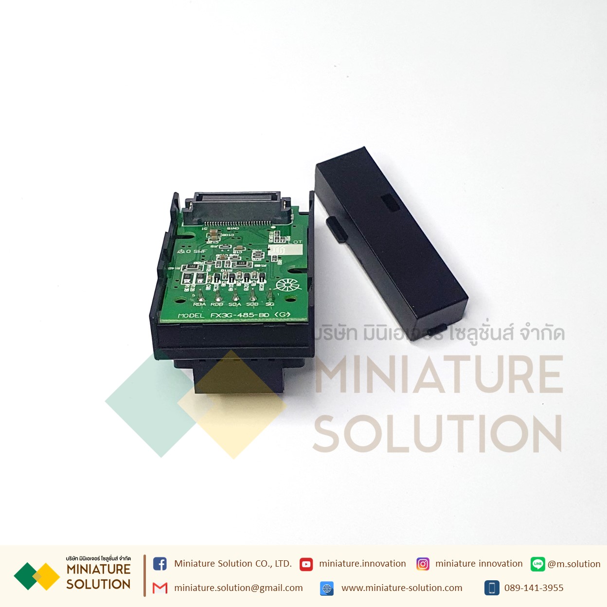 การ์ดขยาย FX3G PLC MITSUBISHI FX3G-232-BD FX3G-422-BD FX3G-485-BD