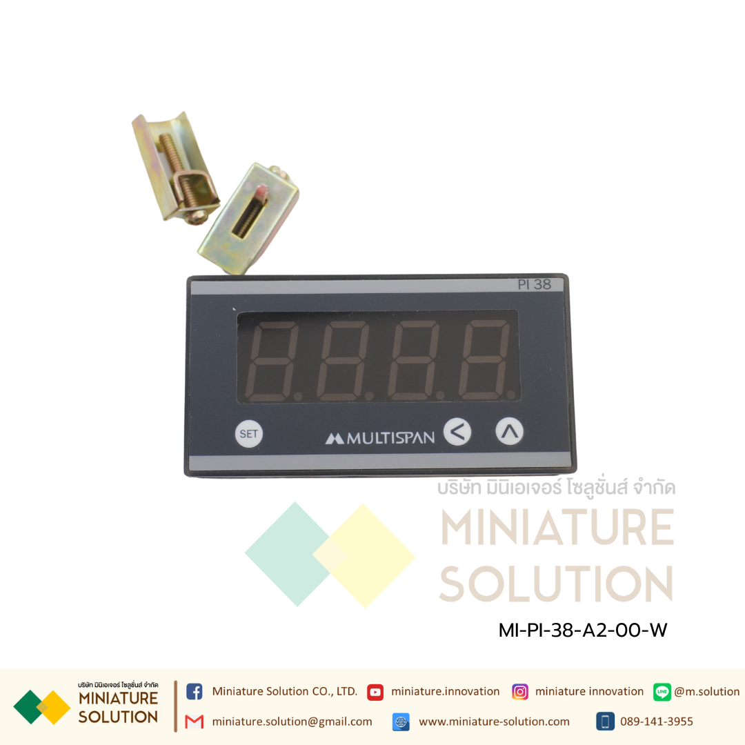 PI-38-A2-00-W Process Indicator, 48x96 Multispan