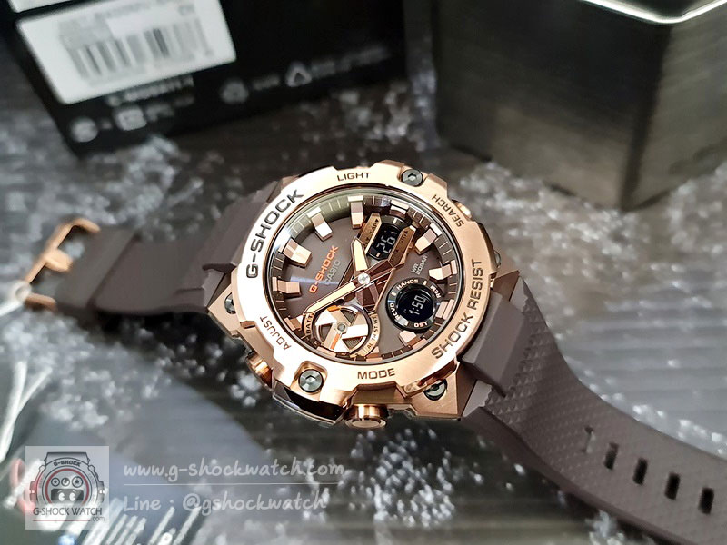 CASIO G-SHOCK นาฬิกาข้อมือ นาฬิกากันน้ำ นาฬิกาของแท้ ประกันศูนย์ CMG 1 ปี รุ่น GST-B400MV-5A