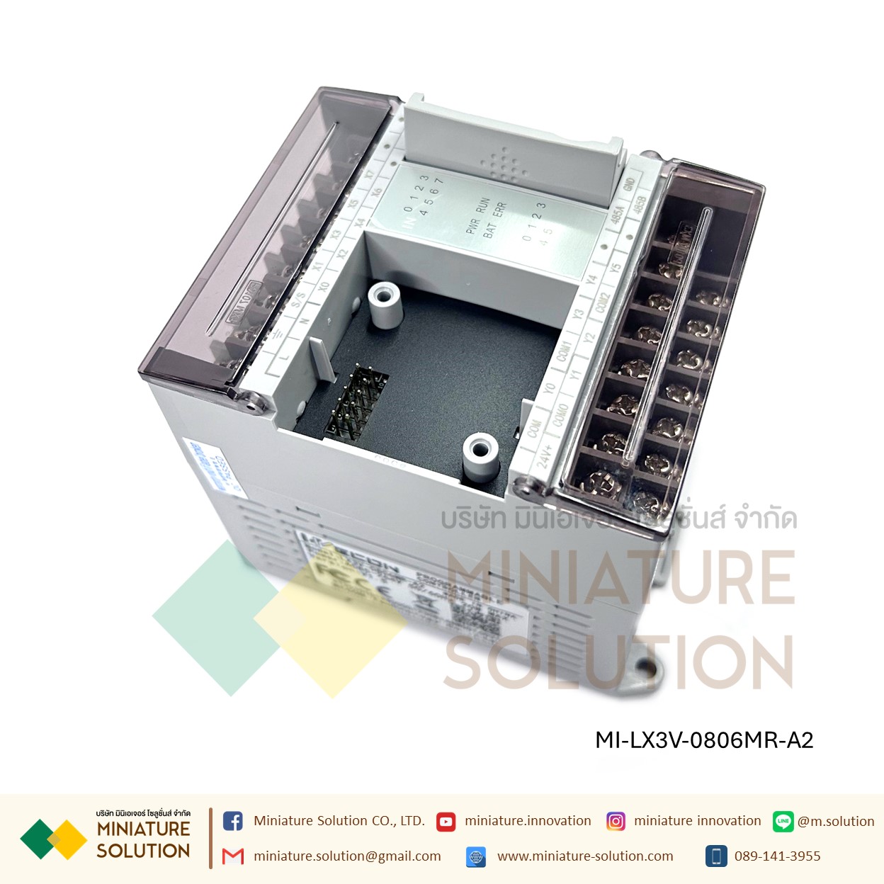 WECON PLC LX1V-0806MR-D 24VDC Suppout RS485 14 I/O LX3V-0806MR-A 32 I/O LX3V-1616MT LX3V-1616MR