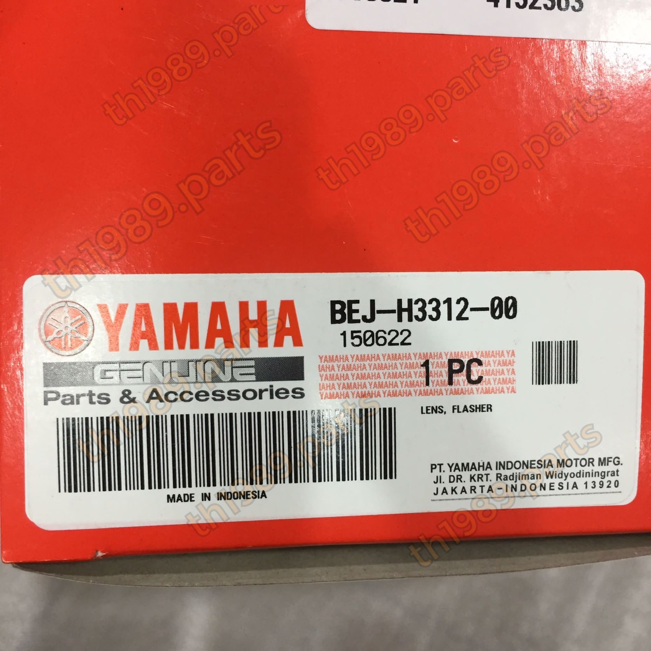 BEJ-H3312-00 ฝาครอบไฟเลี้ยวหน้าซ้าย FAZZIO 2022-2024 อะไหล่แท้ YAMAHA