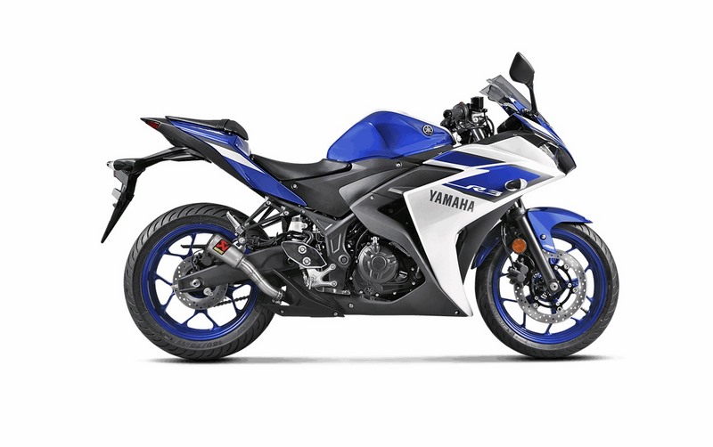 Akrapovic Moto GP Slip-On สำหรับ R3 2015 (For Exhibition only)