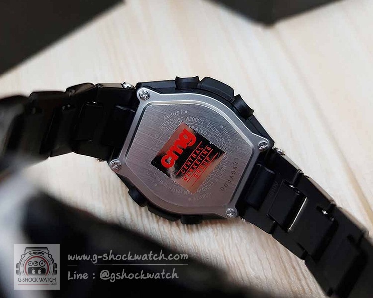 CASIO G-MS นาฬิกาข้อมือ นาฬิกากันน้ำ นาฬิกาของแท้ ประกันศูนย์ CMG 1 ปี MSG-W200CG-1AJF