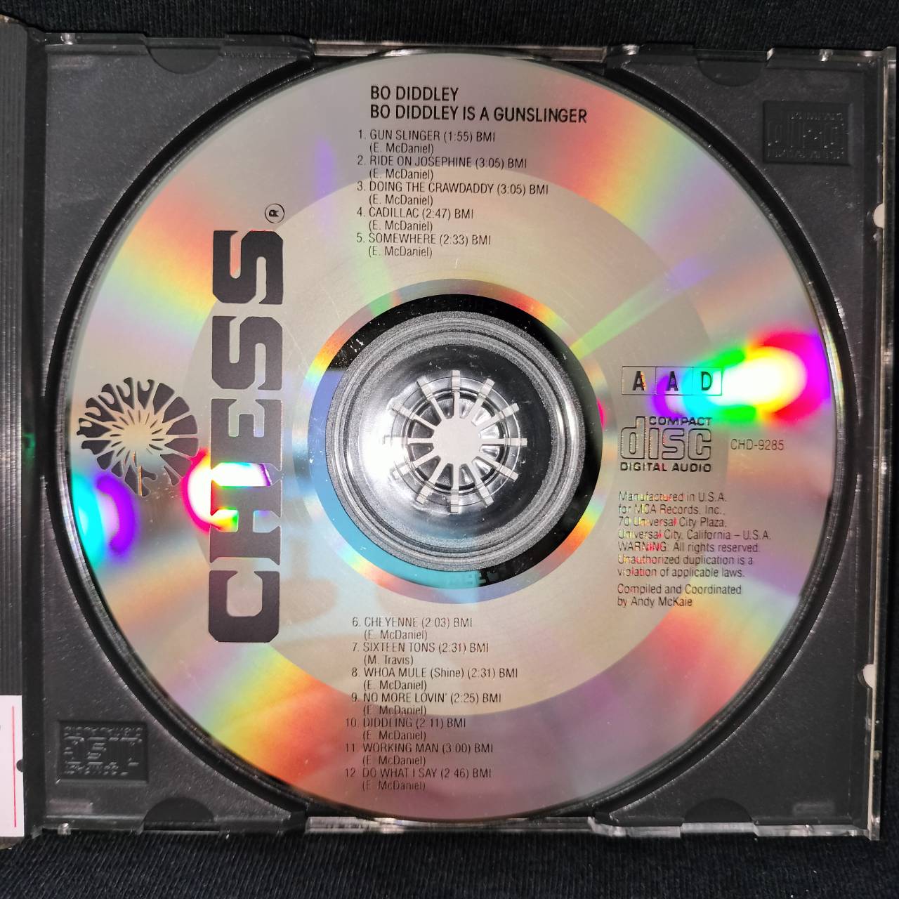 Bo Diddley – Bo Diddley Is A Gunslinger / USA / แผ่นดี