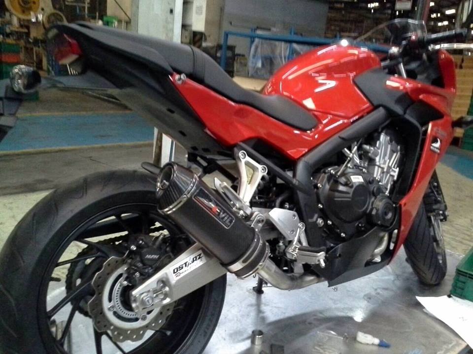 ท่อ Devil Evolution Full System Muffler สำหรับ cbr650 cb650f (For Exhibition only)