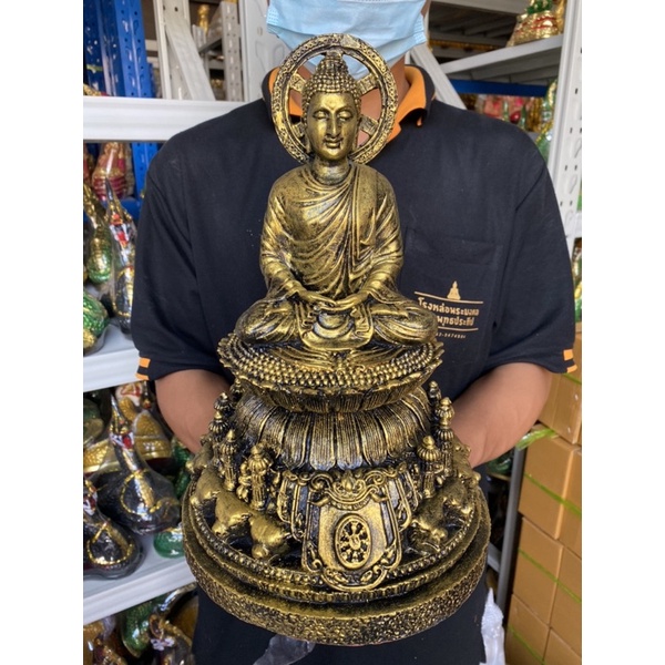 พระพุทธเจ้า ฐานหัวเสือ สูง13นิ้ว