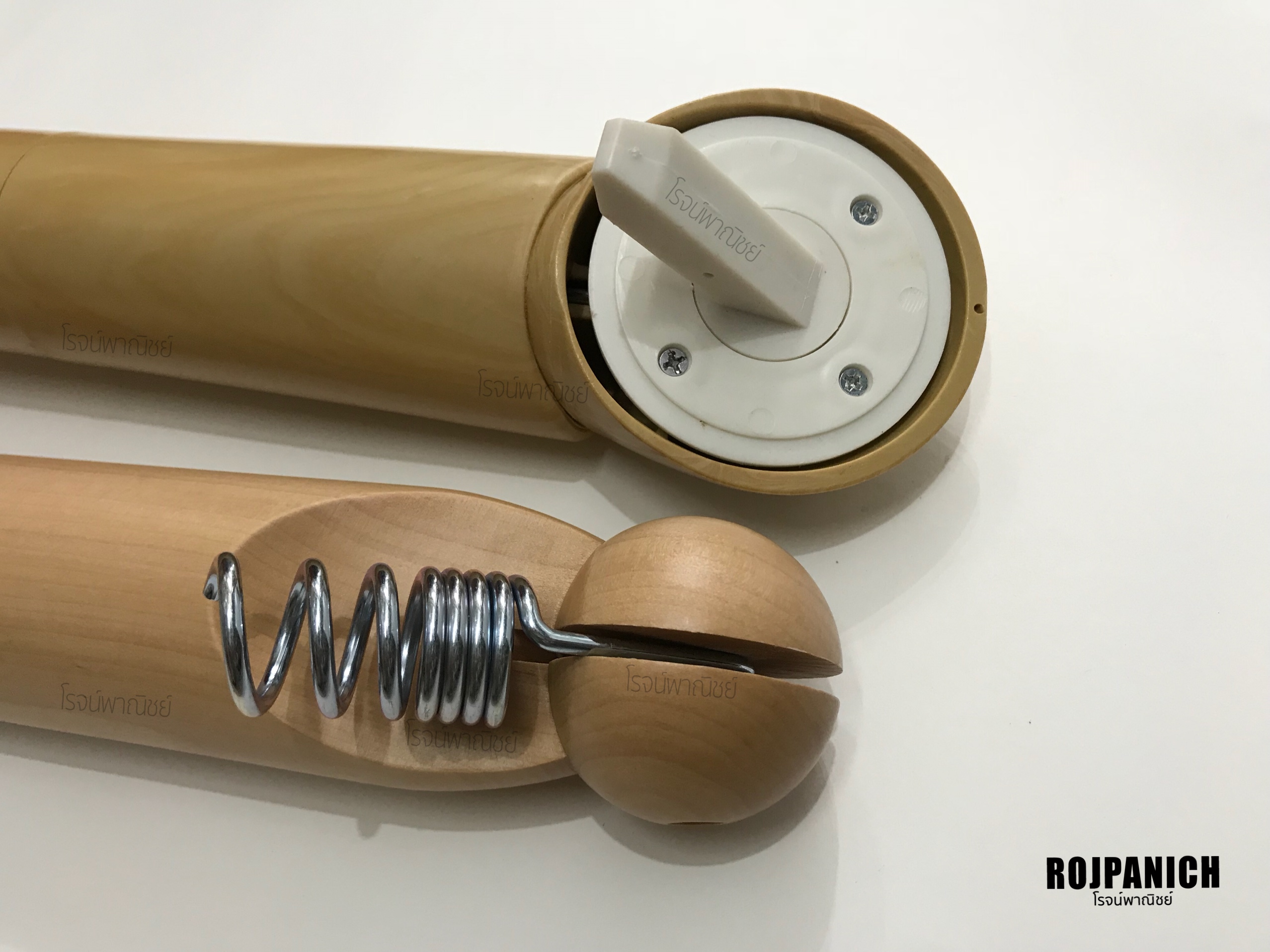 หุ่นเดฟไม้ชแขนลายไม้ผ้าดิบ