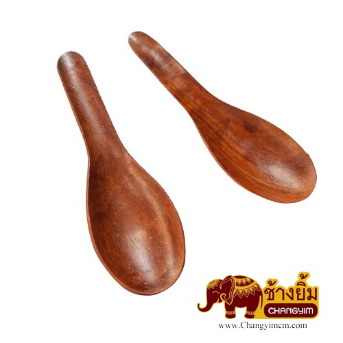 ช้อนกลาง ( ไม้แดง )