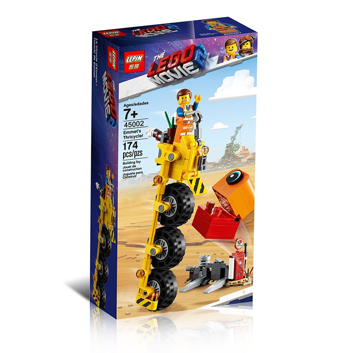 เลโก้จีน LEPIN 45002 ชุด Emmet's Thricycle!