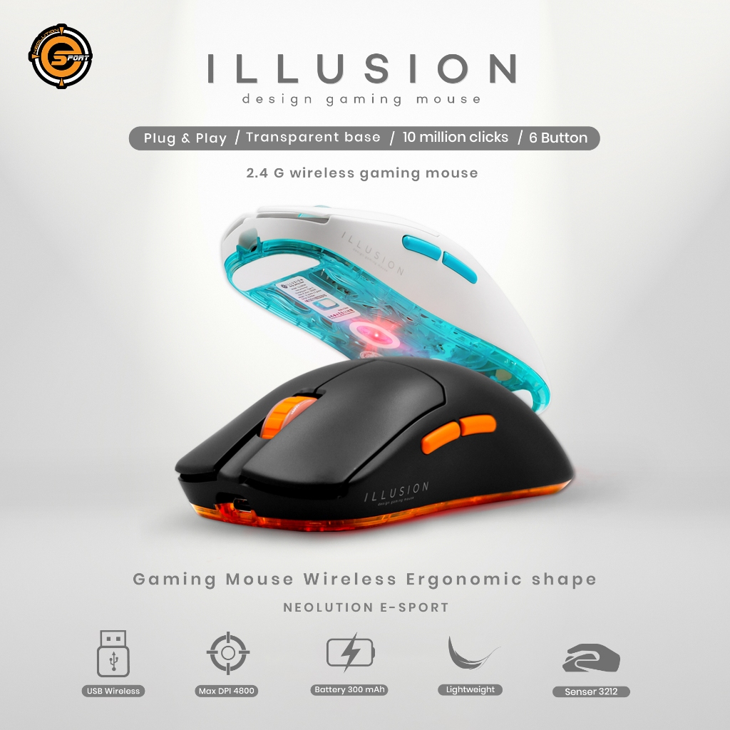 Neolution ILLUSION WIRELESS GAMING MOUSE